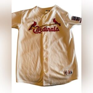 Vintage Albert Pujols Jersey unisex children’s  Large Majestic World Series